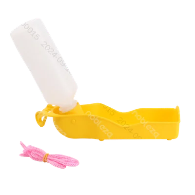 Botella de agua de vi