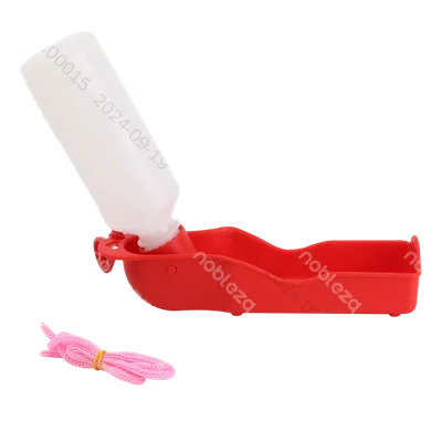 Botella de agua de vi