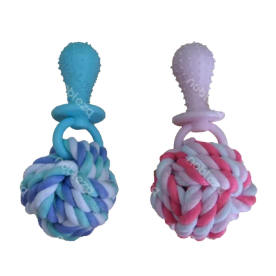 Chupete con cuerda de