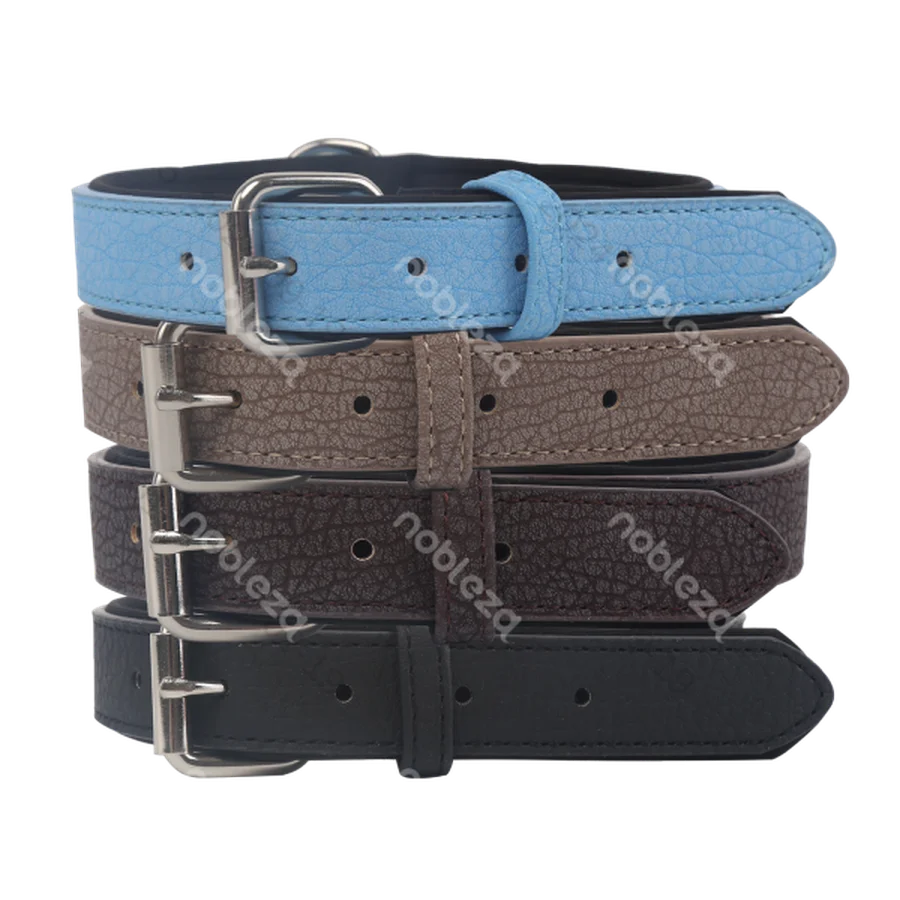 Collar de cuero sinté