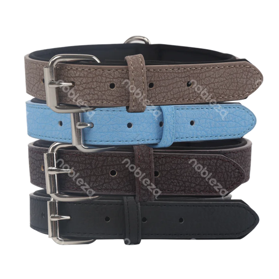 Collar de cuero sinté