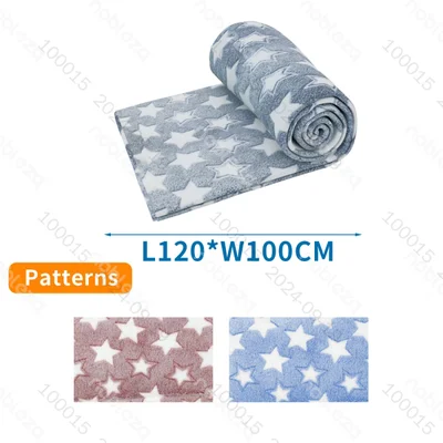 Manta con estampado d