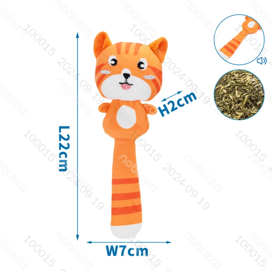 Peluche de gato con h