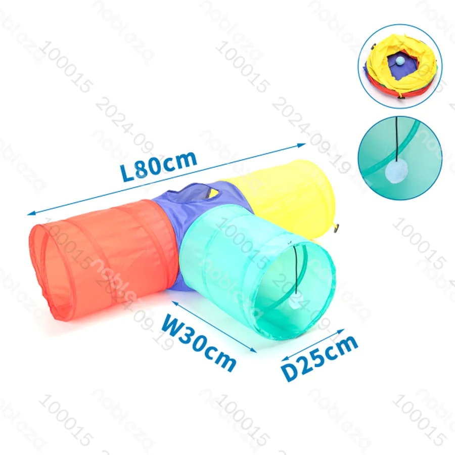 Túnel de colores para