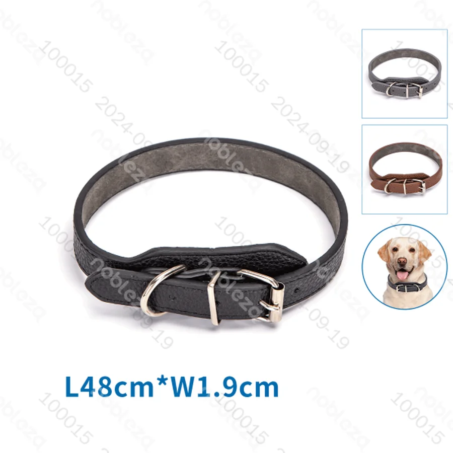 Collar de cuero duro