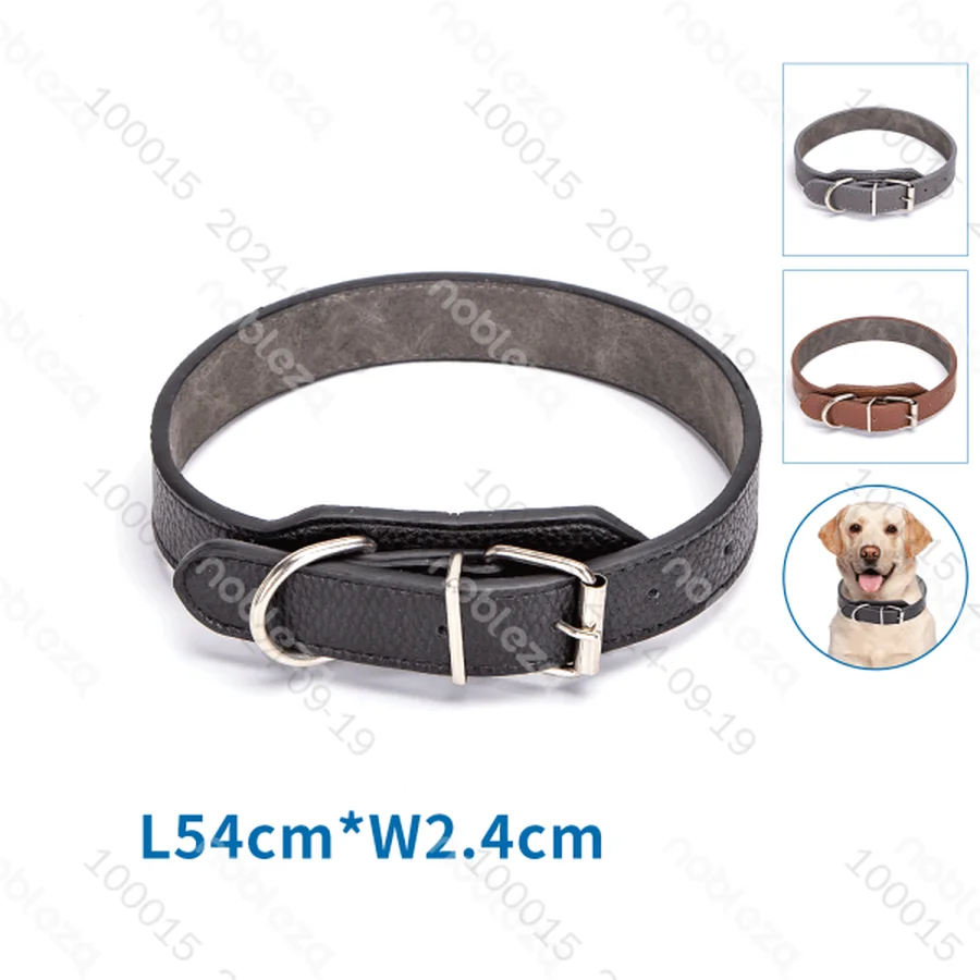 Collar de cuero duro