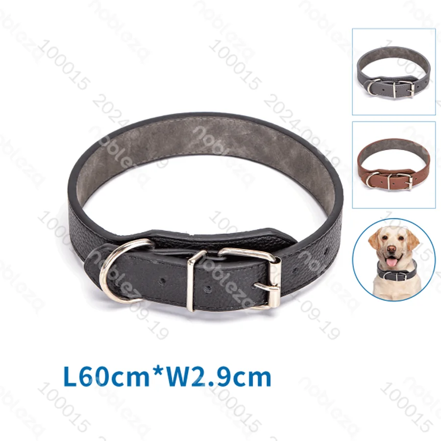 Collar de cuero duro