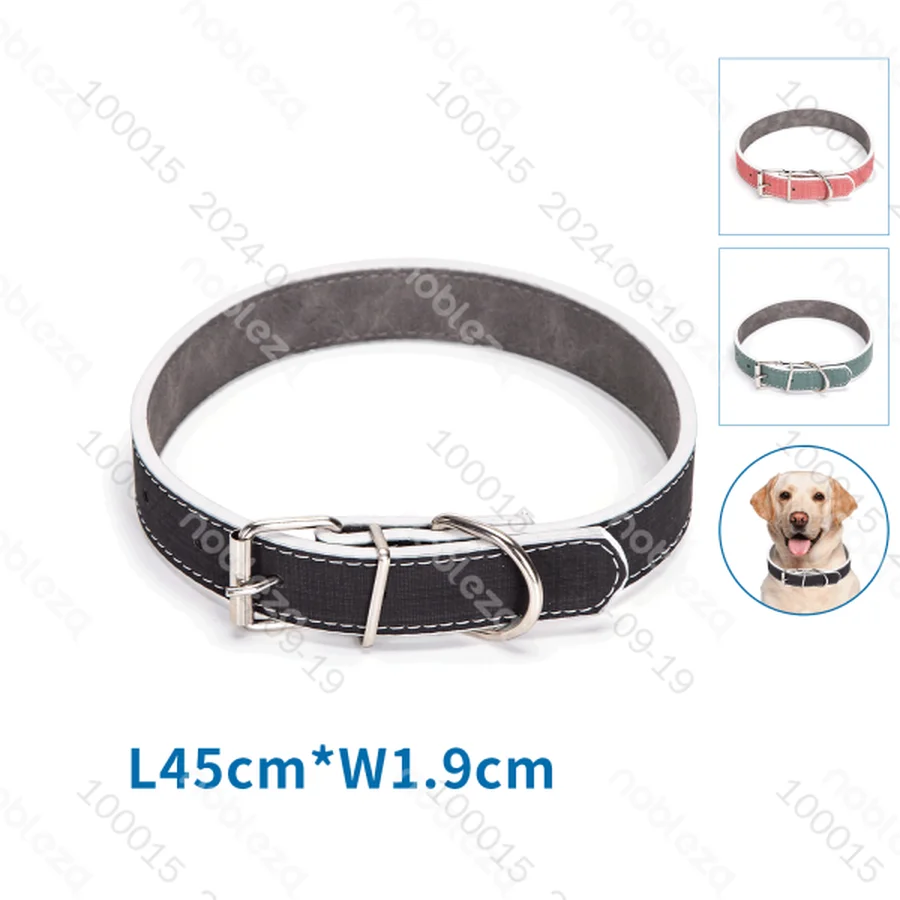 Collar de cuero duro