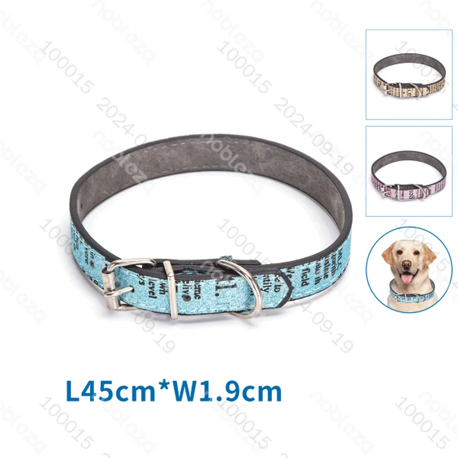 Collar con letras est