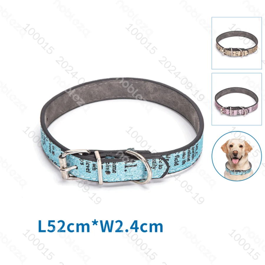 Collar con letras est