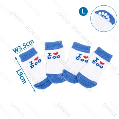 L Calcetines con letr